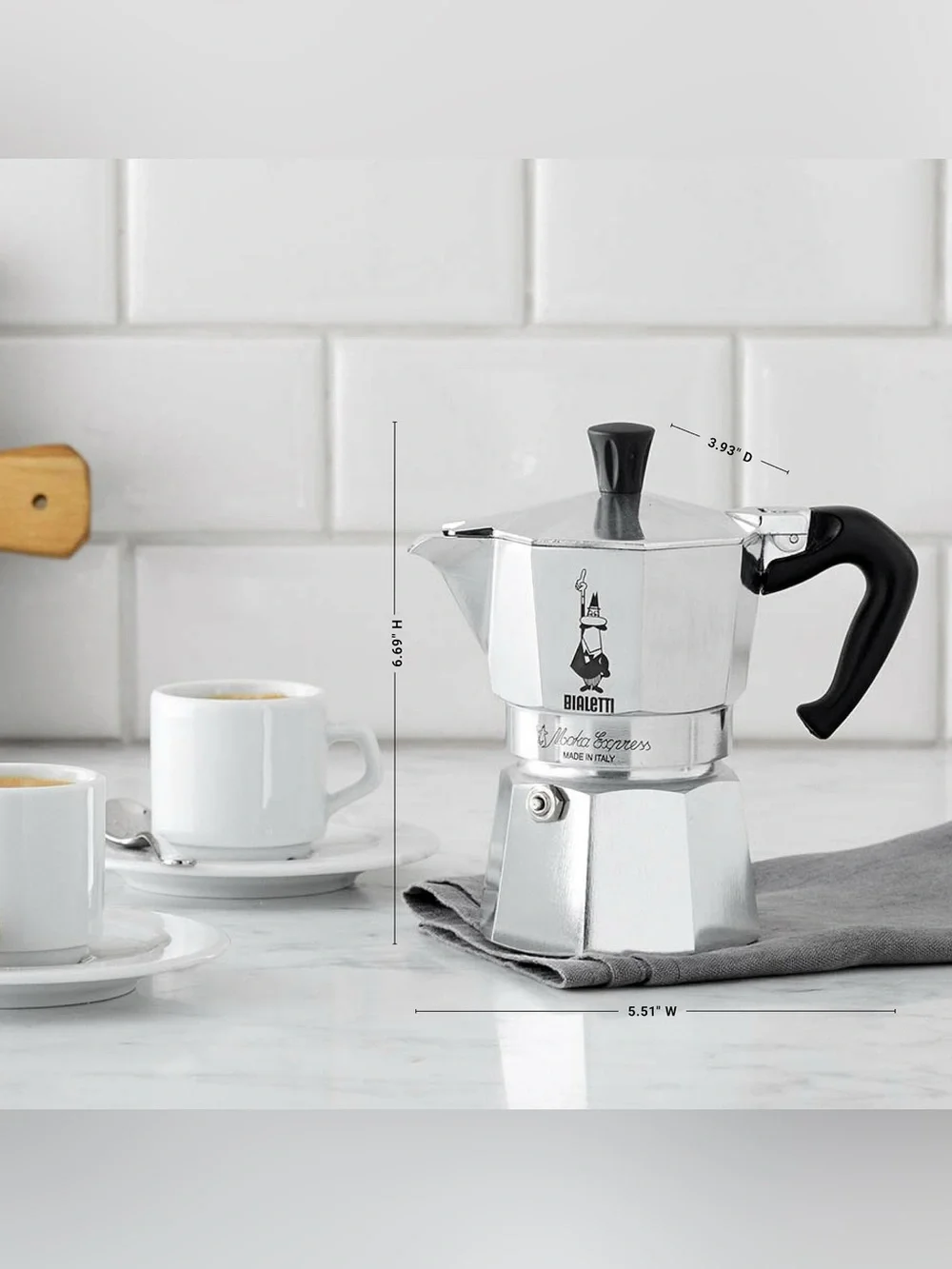 Bialetti Moka Stovetop Espresso Maker